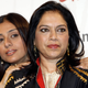 Director Mira Nair and Tabu.